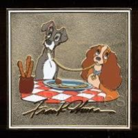 Disney Auctions - Lady and Tramp - Gold Prototype