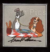 Disney Auctions - Lady and Tramp - Silver Prototype