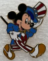 Japan - Patriotic Mickey - Strolling Uncle Sam - Gold