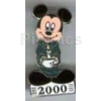 DLR - Mickey Mouse - Prototype - Candlelight 2000 - White/Silver