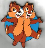 Disney Auctions - Chip & Dale Dancing (Black Prototype)