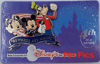 Minnie Mickey Pluto - Rewards are Magic - Disney Visa Cardmember Exclusive