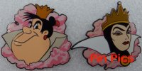 Disney Catalog - Queen of Hearts & Evil Queen Pin Set