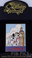 Disney Auctions - Pongo and Perdita - London - Big Ben - 101 Dalmatians.