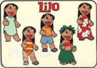 Disney Auctions - Lilo Model Sheet (Silver Prototype)