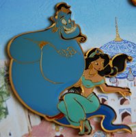 Japan - Jasmine and Genie - Aladdin - Tokyo Disney Sea - Arabian Coast - TDS