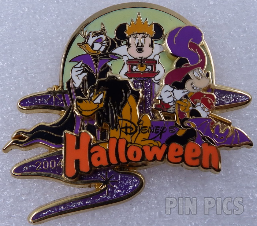 Disney - shatonページ PP33630 - Japan - Minnie, Daisy, Mickey and Pluto - Evil