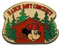 DLRP - Mickey - Ranch Davy Crockett - Hotel Logo - Enamel - Version 2