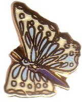 DLR - 45th Anniversary Parade of Stars (Belle Float) 4 Pin Set Yellow Butterfly