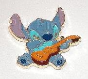 Stitch Playing Ukelele (Orange)