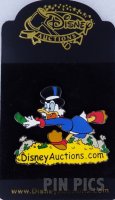 Disney Auctions - Scrooge McDuck Chasing Money