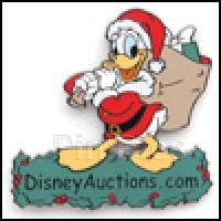 Disney Auctions - Santa Donald on DA Logo (GWP)