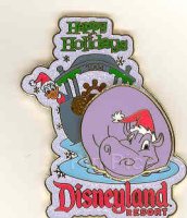 DisneyPins.com - Disneyland - Happy Holidays (Donald Duck)