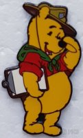 DLR - Pooh as a Ranger - Saluting Holding Clipboard