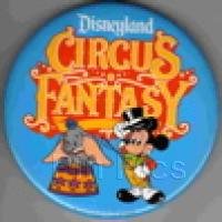 Button - DL - Disneyland Circus Fantasy Button