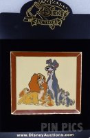 Disney Auctions - Lady and the Tramp with Pups - Jumbo