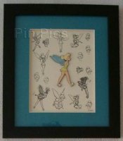 DLRP - Tinker Bell Framed Pin with Sketches