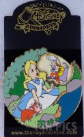 Disney Auctions - Alice, White Rabbit and Dinah - Spinner - Alice in Wonderland