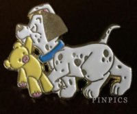 Sedesma - Dalmatian Puppy and Teddy Bear - Gold - 101 Dalmatians