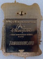 HKDL - Space Mountain - Tomorrowland Attraction Poster - Cast Exclusive