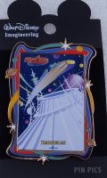 HKDL - Space Mountain - Tomorrowland Attraction Poster - Cast Exclusive