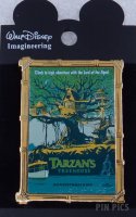 HKDL - Tarzan's Treehouse - Cast Exclusive - Adventureland Attraction Poster