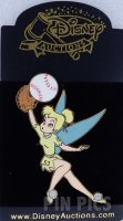 Disney Auctions - Tinker Bell - Catching Baseball