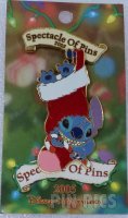 WDW - Stitch - Christmas Stocking - Spectacle of Pins 2005