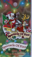 WDW - Chip and Dale - Reindeer Christmas Sleigh - Spectacle of Pins 2005