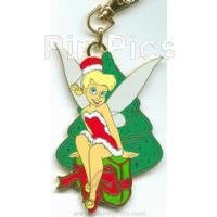 Tinker Bell on Present - Lanyard Medal