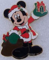 Santa Mickey with Gift