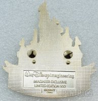 WDI - Castle - Partners Statue - Disneyland - 50th Anniversary