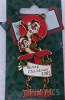 DL - Chip and Dale - Holiday Ornament - Merry Christmas 2005