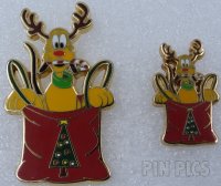 NYC WOD Pluto - Happy Holidays Pin Pursuit - Surprise Pin LARGE - Antlers