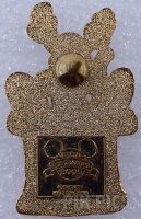 NYC WOD -  Pluto - Happy Holidays Pin Pursuit - Completer - Antlers Small