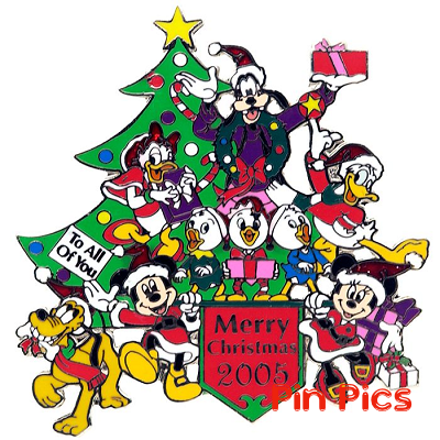 PP43119 - DS - Mickey, minnie, Pluto, Donald, Daisy and Goofy