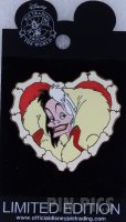 WDW - Cruella DeVille -  Villains Heart Collection - Surprise Release