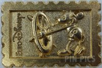 EuroDisney - Steamboat Willie Stamp - Gold - Version 2