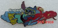 Disney Auctions - Stitch Underwater (Stitch with Octopus)