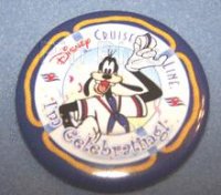 DCL - Goofy 'I'm Celebrating' Button