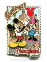 DLR - Greetings From Disneyland® Resort 2006 (Mickey and Minnie Mouse)