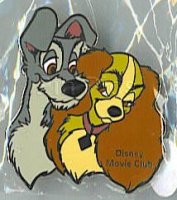 Disney Movie Club Exclusive Pin #14 - Lady & Tramp