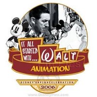 WDW - Walt Disney, Mickey - It All Started With Walt - Animation - Completer