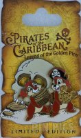 DLR - Chip and Dale - Pirates of the Caribbean - Golden Mickey Icon