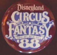 Button - DLR - Disneyland Circus Fantasy '88