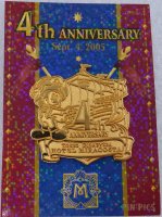 TDR - Mickey Mouse - Gold - Hotel Miracosta - 4th Anniversary - TDS