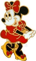 White Face Minnie with No Spot Red Dress