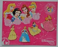 DLRP - New Princesses 2006 - 4 Pin Set