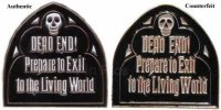 Counterfeit - Haunted Mansion Exit Sign (Dead End)