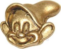 Satin Gold Dopey Head